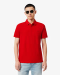 MEN'S REGULAR FIT PARIS STRETCH PIQUÉ POLO SHIRT (Rouge • 240)