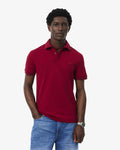 เสื้อโปโลผู้ชาย REGULAR FIT PARIS STRETCH PIQUÉ POLO SHIRT (Bordeaux • 476)
