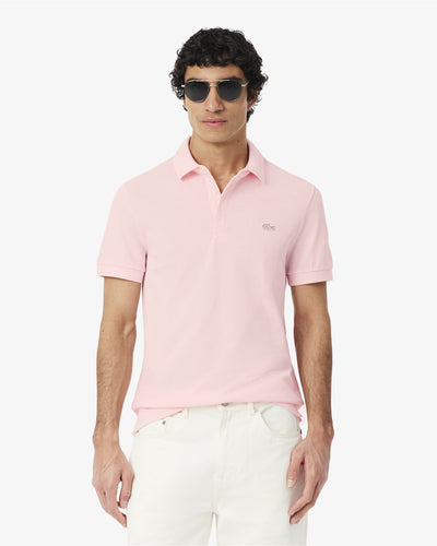MEN'S REGULAR FIT PARIS STRETCH PIQUÉ POLO SHIRT (Light Pink • T03)
