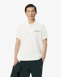 MEN'S CLASSIC FIT FRENCH MADE PIQUÉ POLO SHIRT (White • 70V)