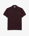 MEN'S CLASSIC FIT EMBROIDERED PETIT PIQUÉ POLO SHIRT (Brown • 3KE)