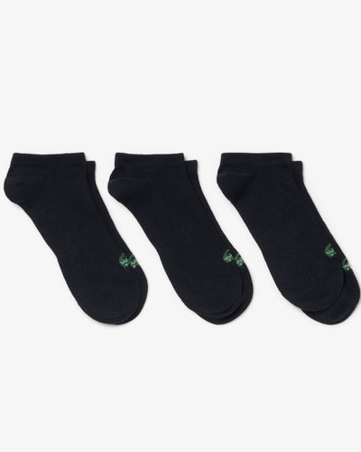 UNISEX 3-PACK LOW SOCKS (Noir • 031)