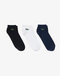 UNISEX 3-PACK LOW SOCKS (Bleu Marine / Blanc / Noir • AHP)