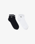 ถุงเท้าผู้ใหญ่ 2-PACK STRIPED SOCKS (Black / Grey Chine / White • EQD)
