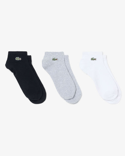 UNISEX 3-PACK SOCKS (White / Grey Chine / Black • BXY)