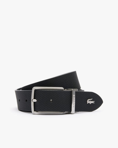 เข็มขัดหนังผู้ชาย CHANTACO REVERSIBLE LEATHER BELT (Black • 000 )