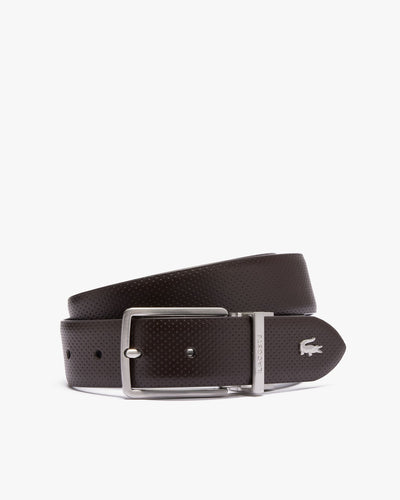 เข็มขัดหนังผู้ชาย REVERSIBLE LEATHER BELT (Brown Black • M84 )