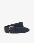 เข็มขัดหนังผู้ชาย PETIT PIQUÉ BELT (Navy • 021 )