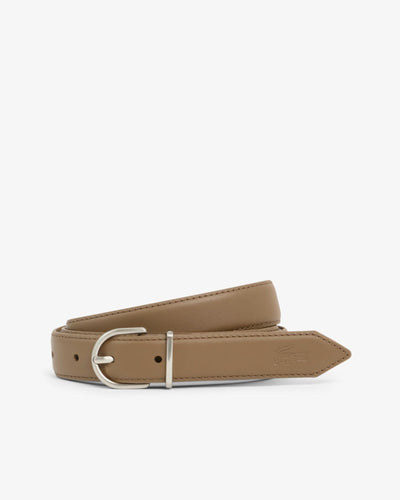 เข็มขัดหนังผู้หญิง CROCODELLE SMOOTH LEATHER BELT (Cookie • T69 )