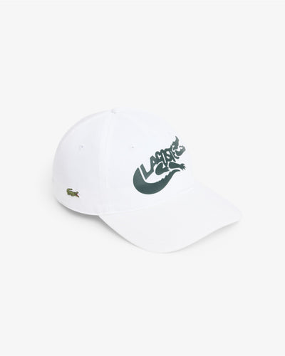 UNISEX PRINTED COTTON TWILL CAP (Green • YZP)