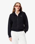 WOMEN'S ZIPPED PIQUÉ HOODIE (Rose • N6I)