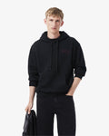 MEN'S EMBROIDERED BRANDING HOODIE (Noir • 031)