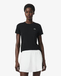WOMEN'S SLIM FIT ULTRA DRY STRETCH SPORT T-SHIRT (Noir • 031)