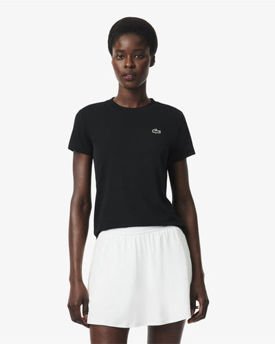 เสื้อยืดผู้หญิง SLIM FIT ULTRA DRY STRETCH SPORT T-SHIRT (Noir • 031)