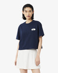 เสื้อยืดผู้หญิง OVERSIZED TENNIS HERITAGE BADGE T-SHIRT