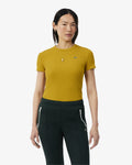 WOMEN'S SLIM FIT RIBBED COTTON T-SHIRT (Rose • N6I)