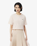 เสื้อยืดผู้หญิง RELAXED FIT SOFT COTTON T-SHIRT