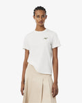 WOMEN'S REGULAR FIT COTTON BADGE T-SHIRT (Light Pink • ADY)