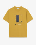 MEN'S PRINTED COTTON JERSEY T-SHIRT (Brown • SIX)