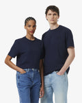 UNISEX EMBOSSED BRANDING COTTON T-SHIRT (Vert Fonce • GJP)