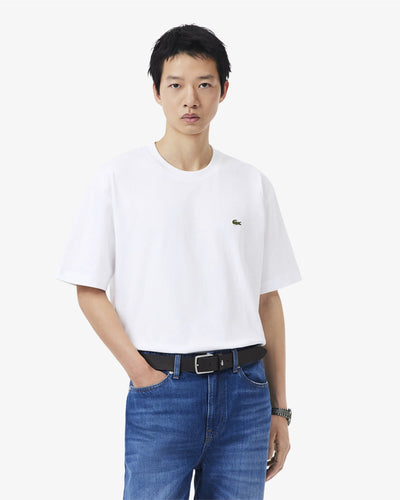 MEN'S HEAVY COTTON JERSEY T-SHIRT (Noir • 031)