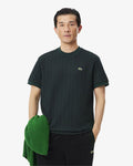 MEN'S MONOGRAM JACQUARD T-SHIRT (Beige • 8LX)