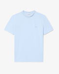 MEN'S JACQUARD BRANDED PIQUÉ COMMUTER T-SHIRT (Bleu Clair • T01)
