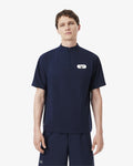 MEN'S QUARTER ZIP TENNIS HERITAGE T-SHIRT (White • 70V)