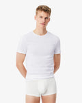 เสื้อยืดผู้ชาย 3-PACK SLIM FIT LOUNGEWEAR T-SHIRTS (White • 001)