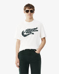 เสื้อยืดผู้ชาย CLASSIC FIT PRINTED COTTON T-SHIRT