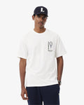 เสื้อยืดผู้ชาย PRINTED EMBROIDERY ACCENT COTTON JERSEY T-SHIRT