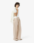 ชุดวอร์มผู้หญิง STRAIGHT FIT INTERLOCK SWEATPANTS