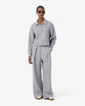 ชุดวอร์มผู้หญิง FLARE FIT RIBBED SWEATPANTS