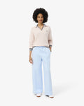 WOMEN'S WIDE FIT JERSEY SWEATPANTS (Bleu Clair • T01)