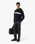 MEN'S COLOUR-BLOCK SWEATPANTS (Noir / Bleu Marine • DY4)