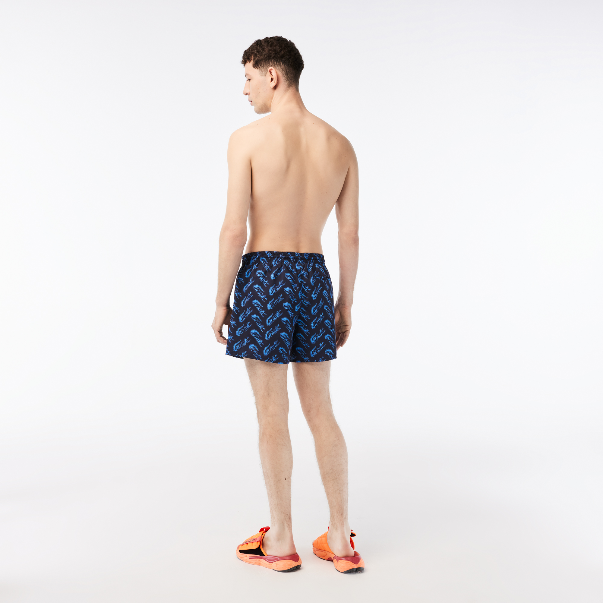 Lacoste Men's Lacoste Recycled Polyester Print Swim Trunks MH5635 - Shop  Sara Jane